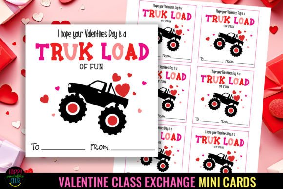Download Printable Valentines Class Exchange Card - Print Collection