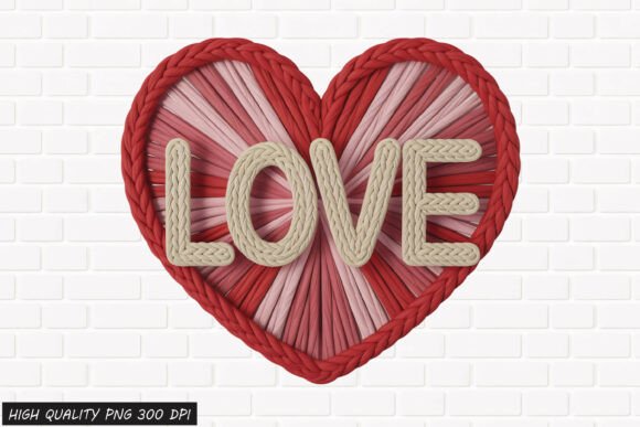 Download Rope Heart LOVE Valentine PNG File - Premium Resources