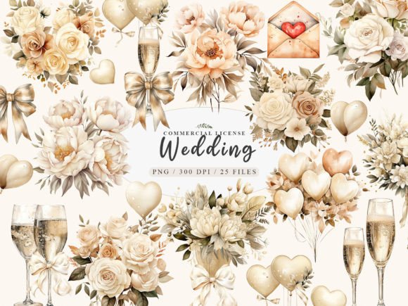 Download Peony Painting, Floral Wedding Icons, - Wedding Collection